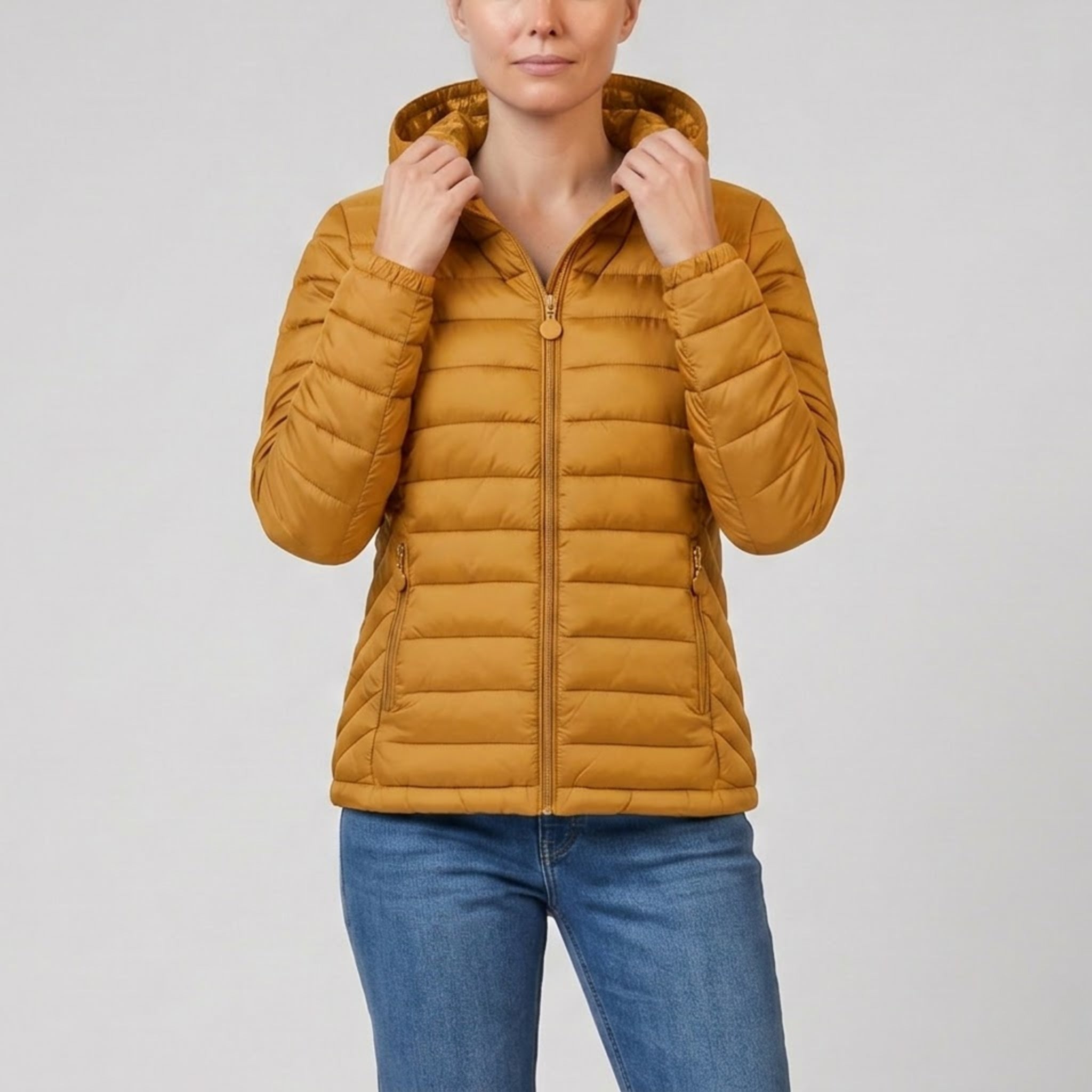 Women’s Lightweight Hooded Puffer Jacket | Olamil