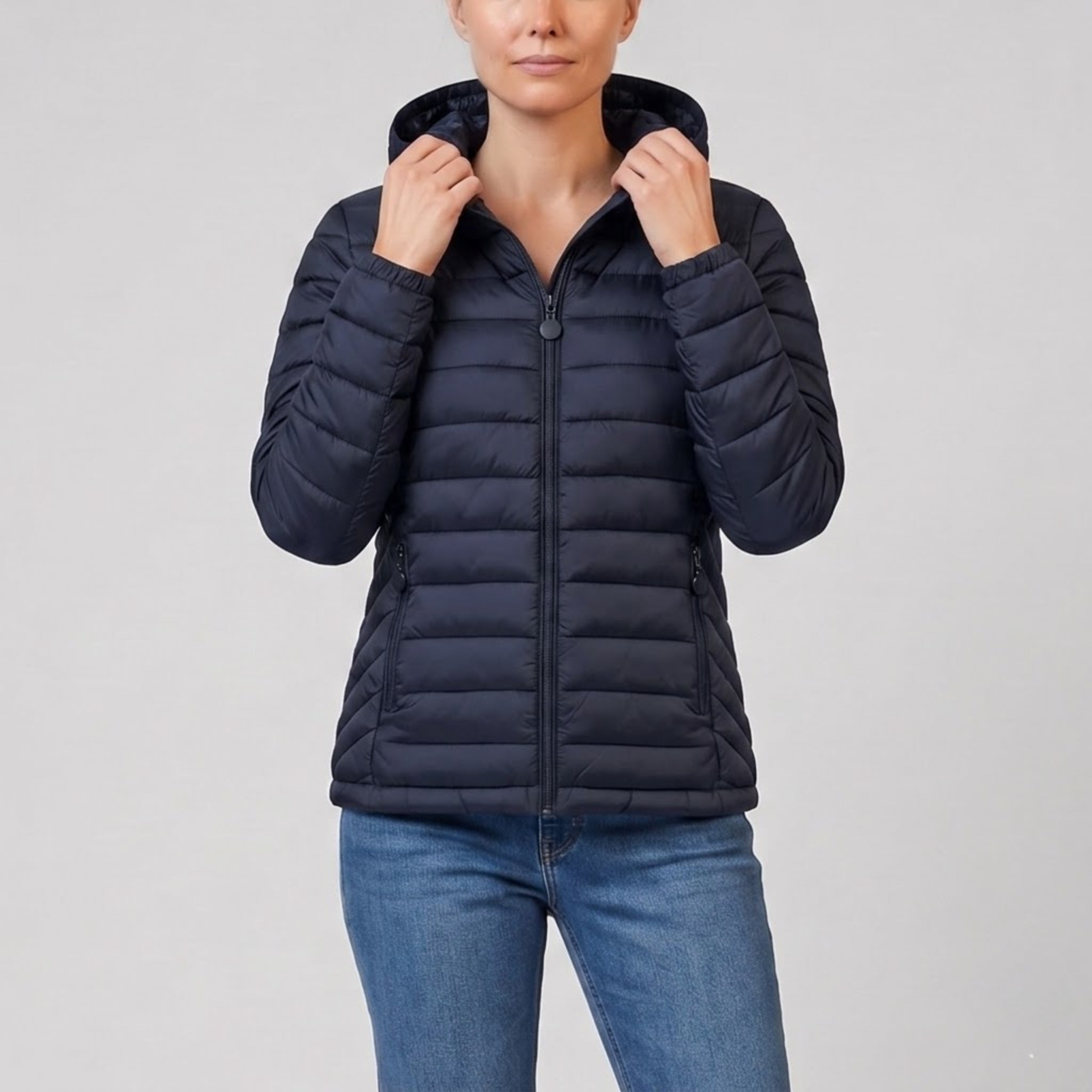 Women’s Lightweight Hooded Puffer Jacket | Olamil