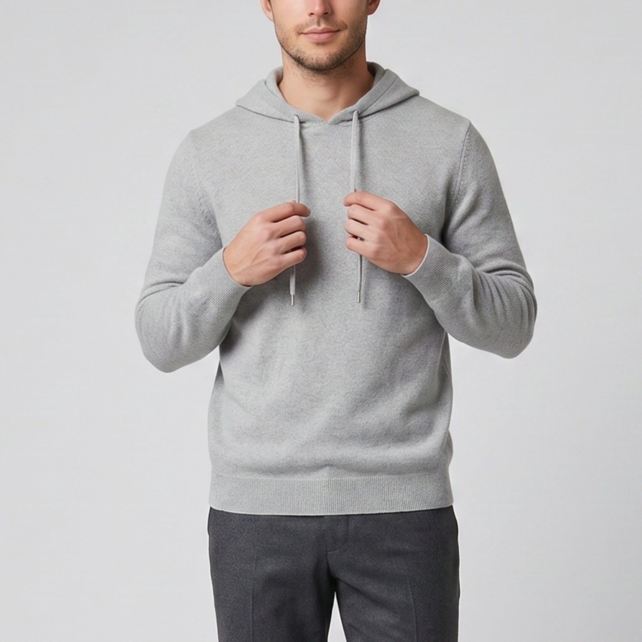 Men’s Cashmere Merino Wool Hoodie | Olamil