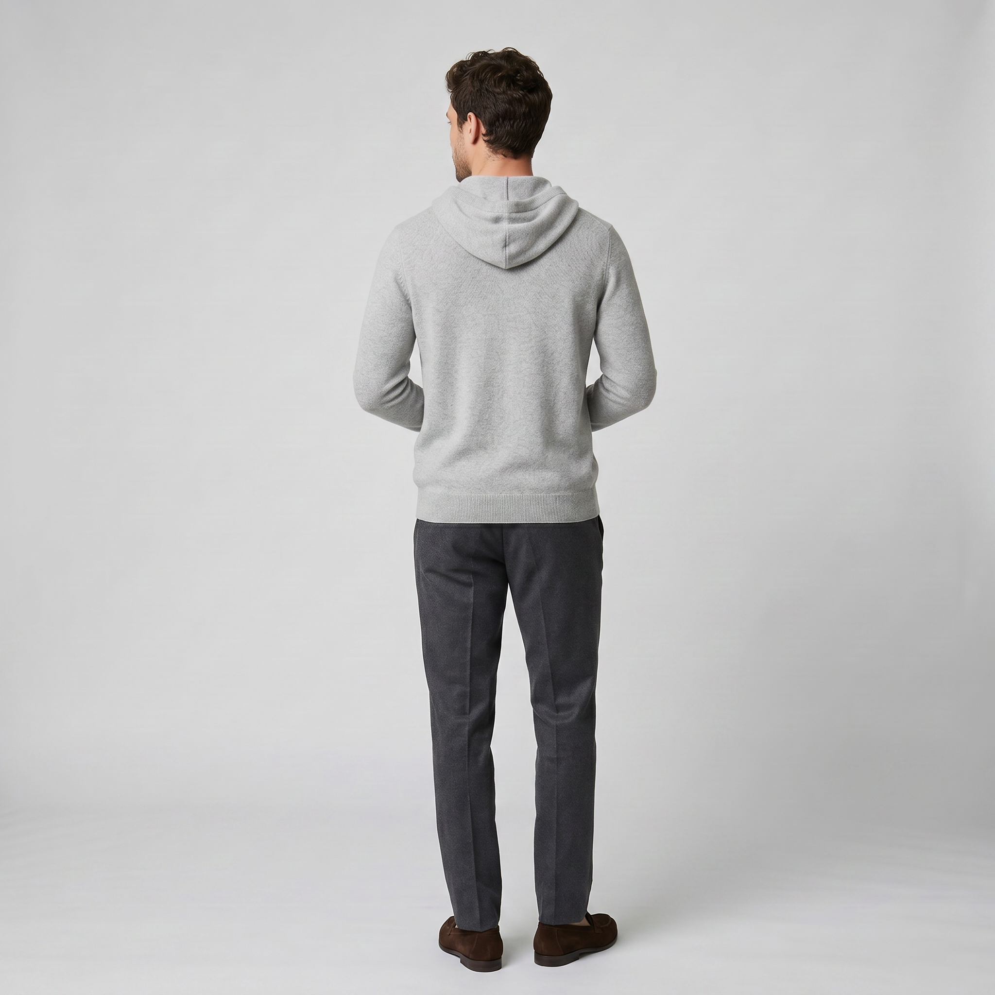 Men’s Cashmere Merino Wool Hoodie | Olamil