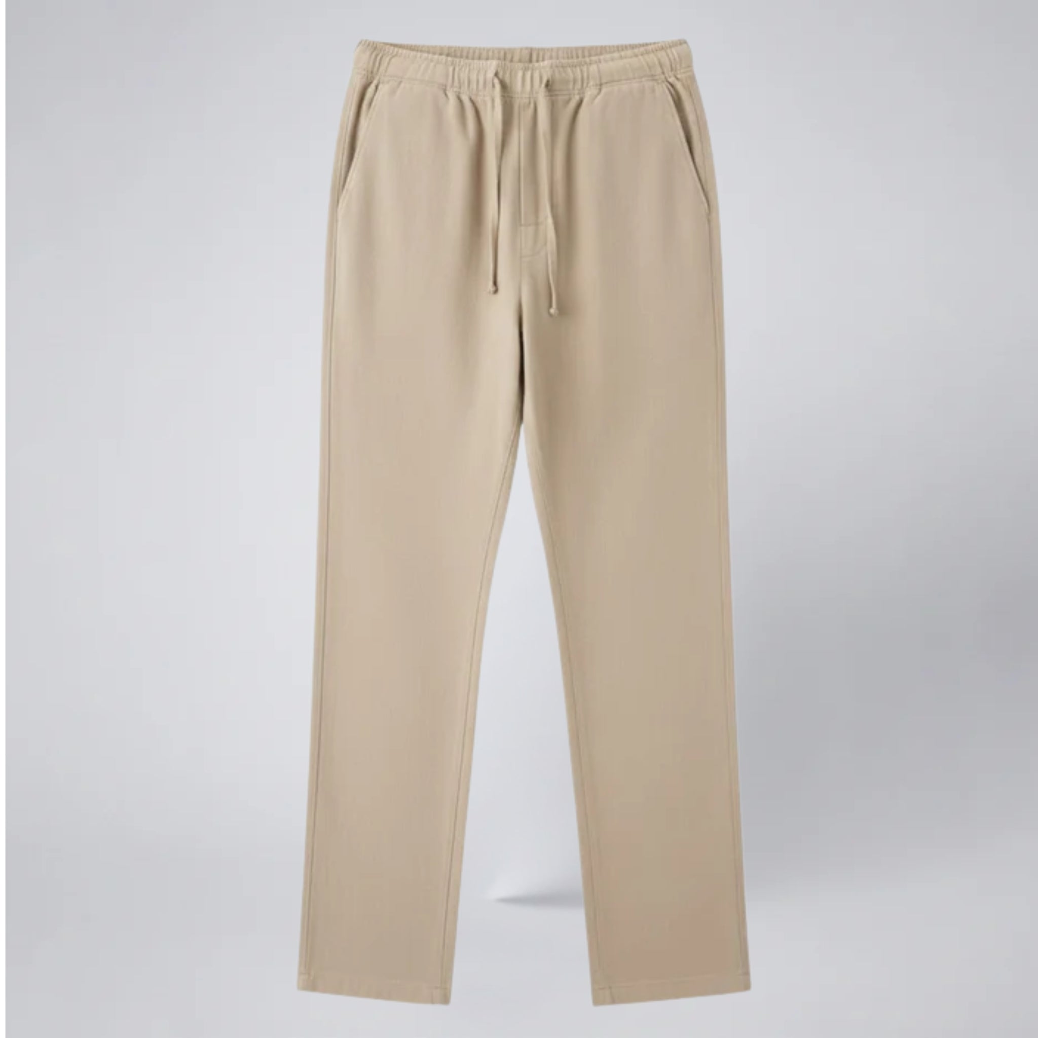 Olamil - Men’s Elastic Waist Straight Leg Trousers