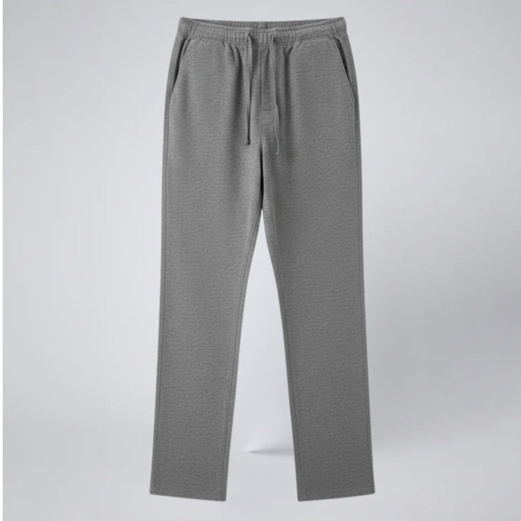 Olamil - Men’s Elastic Waist Straight Leg Trousers
