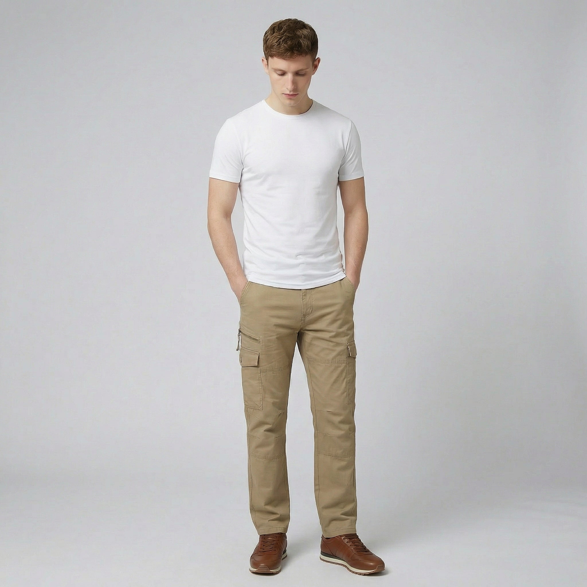 Olamil - Men’s Multi-Pocket Utility Cargo Trousers