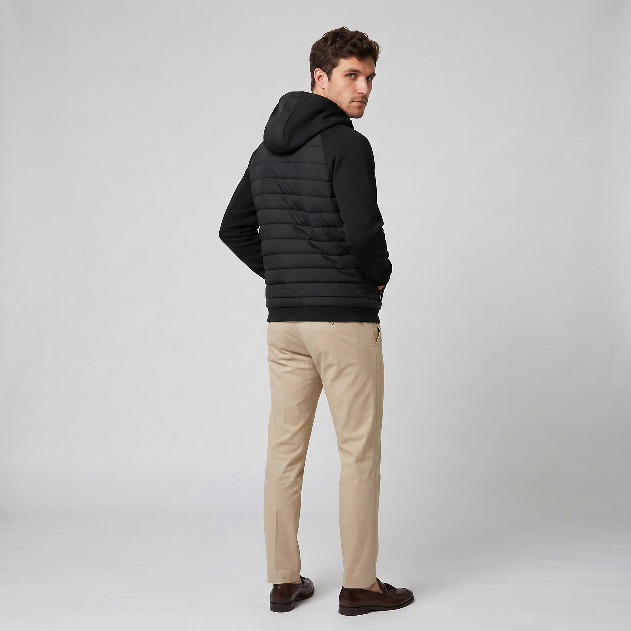 Olamil - Men’s Technical Quilted Hooded Jacket