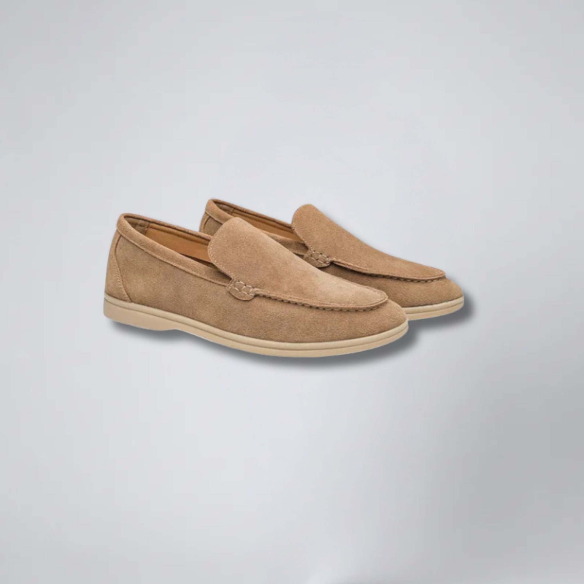 Olamil - Men’s Slip-On Suede Penny Loafers