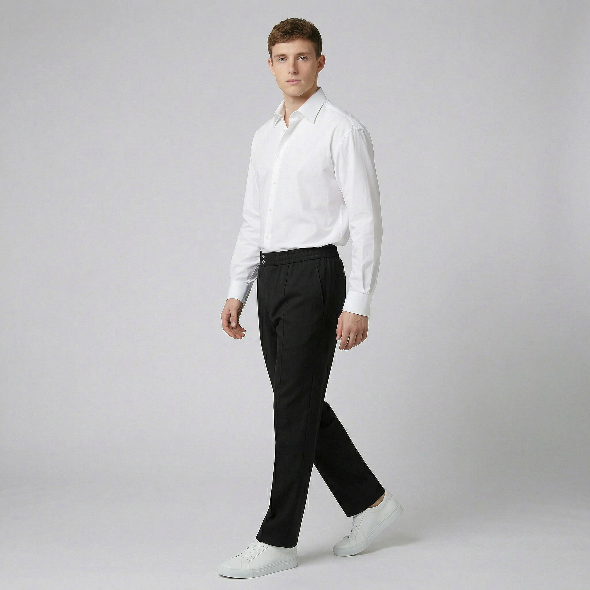 Olamil - Men’s Straight Leg Trousers
