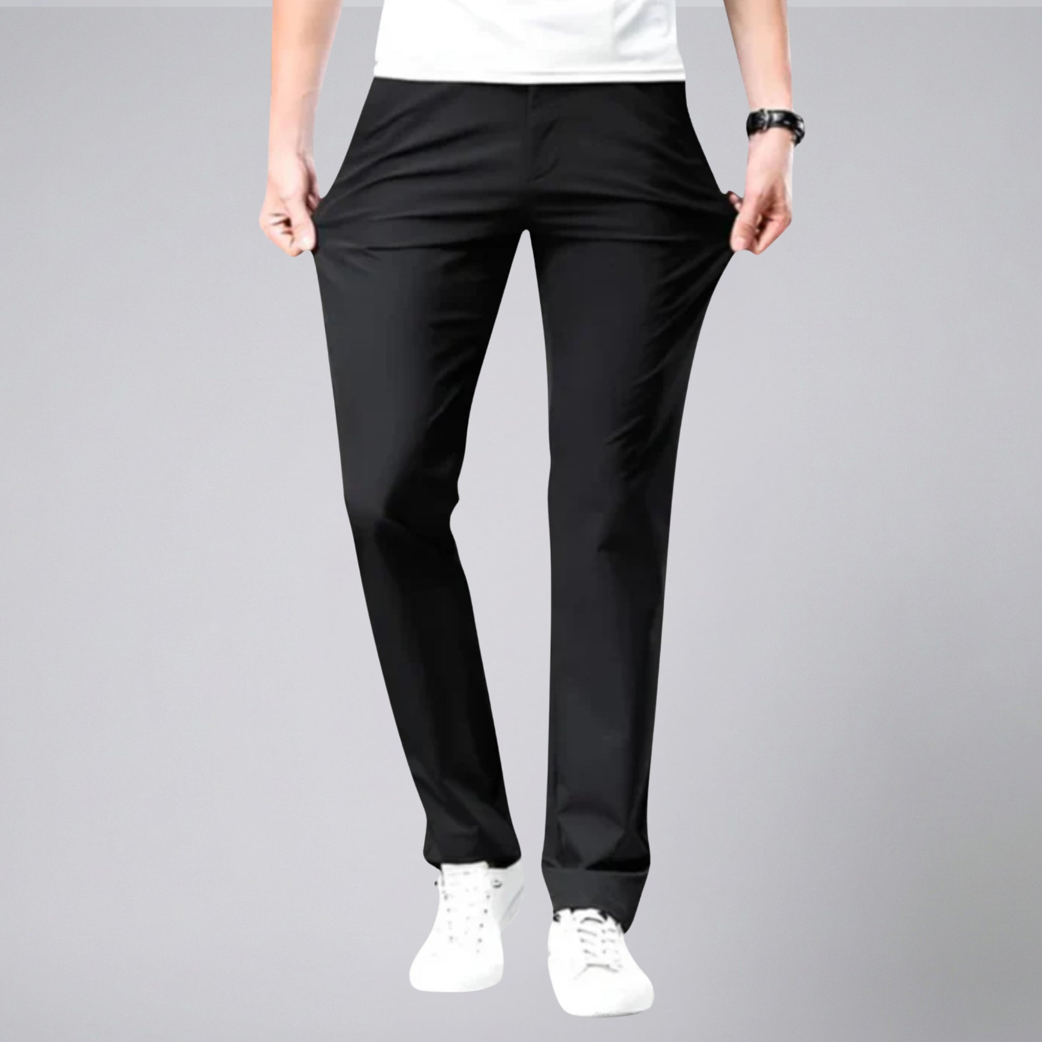 Olamil - Men’s Stretch Cotton Chino Trousers