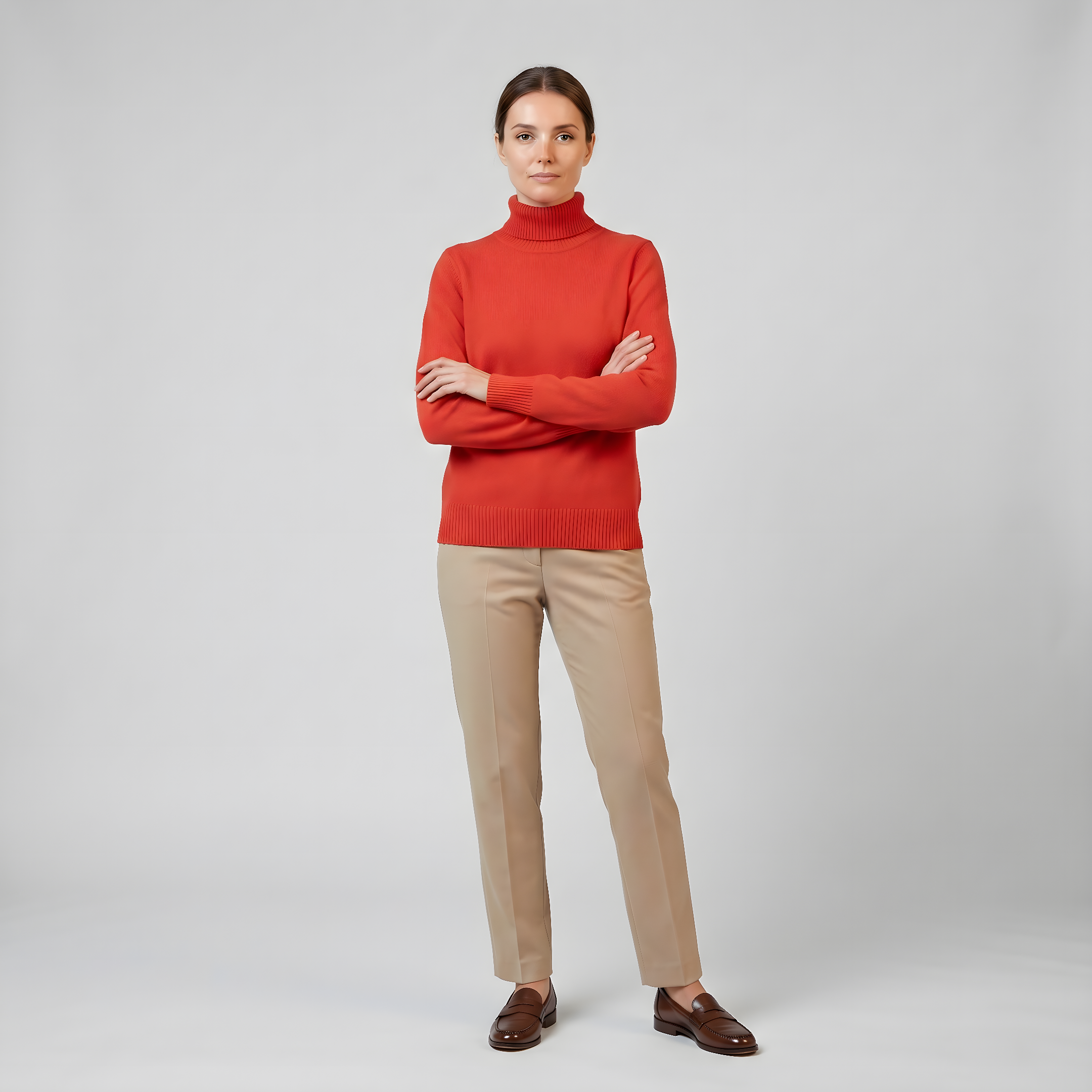 Women’s Cashmere Turtleneck Sweater | Olamil