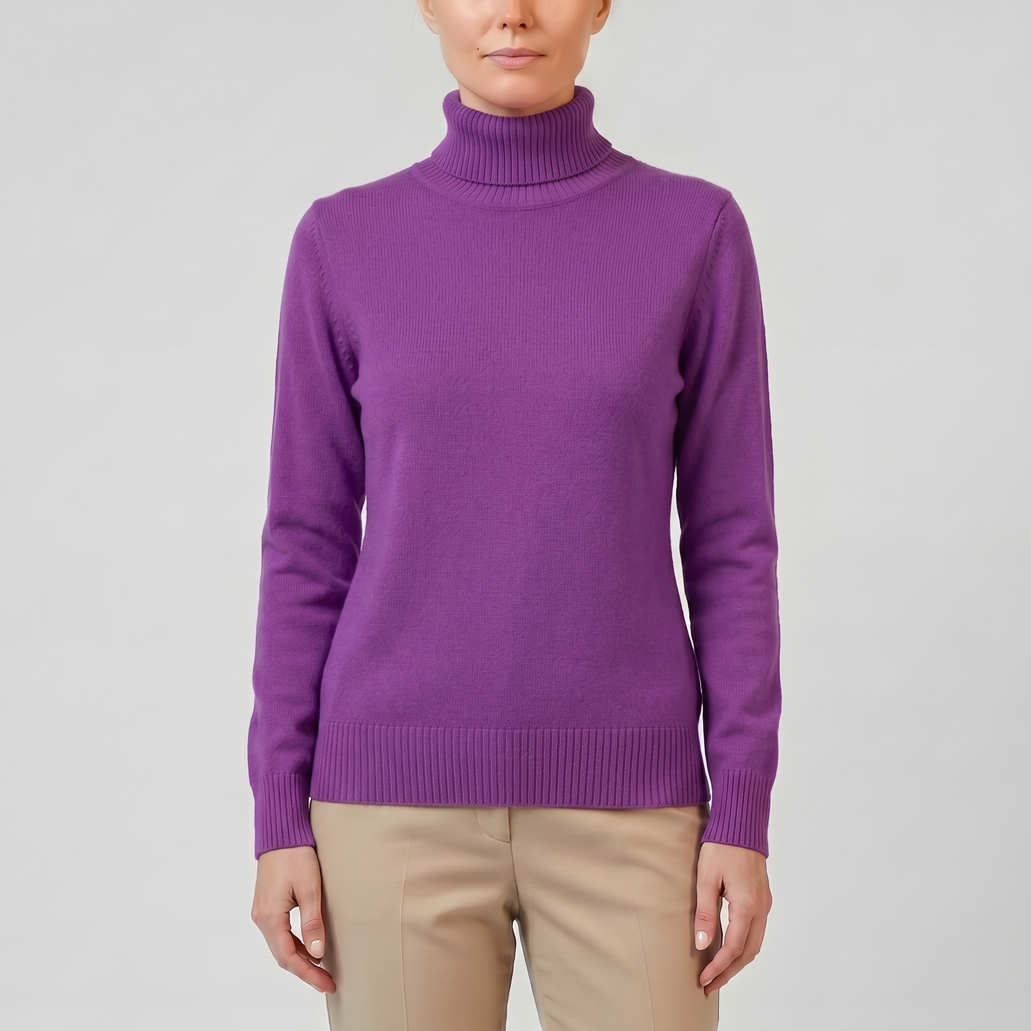 Women’s Cashmere Turtleneck Sweater | Olamil