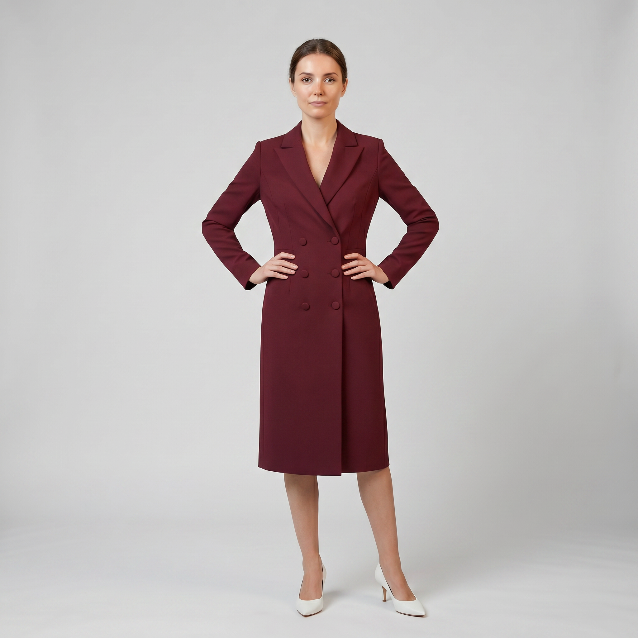 Women’s Double-Breasted Blazer Dress | Olamil