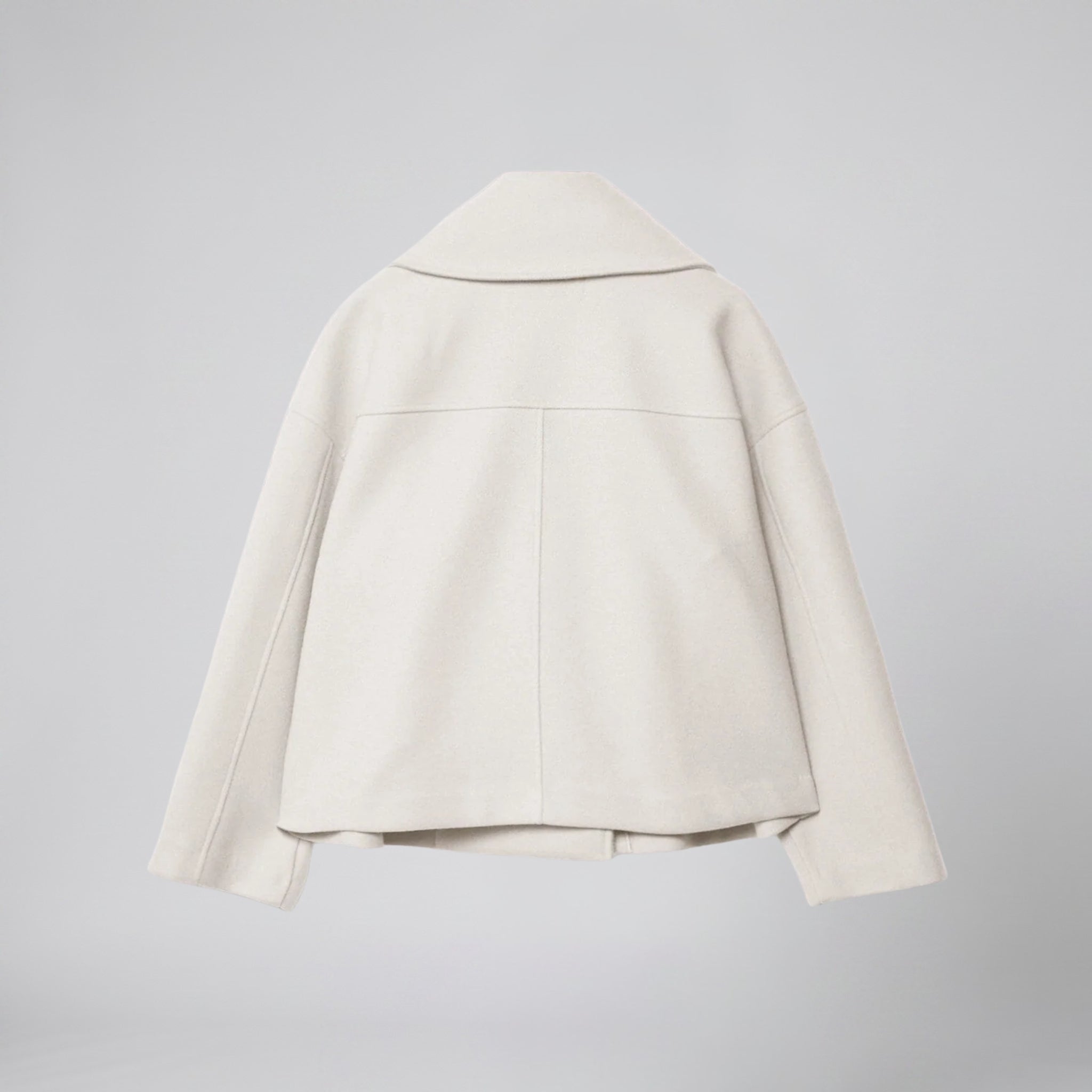 Olamil - Women’s Double-Breasted Wool-Blend Coat