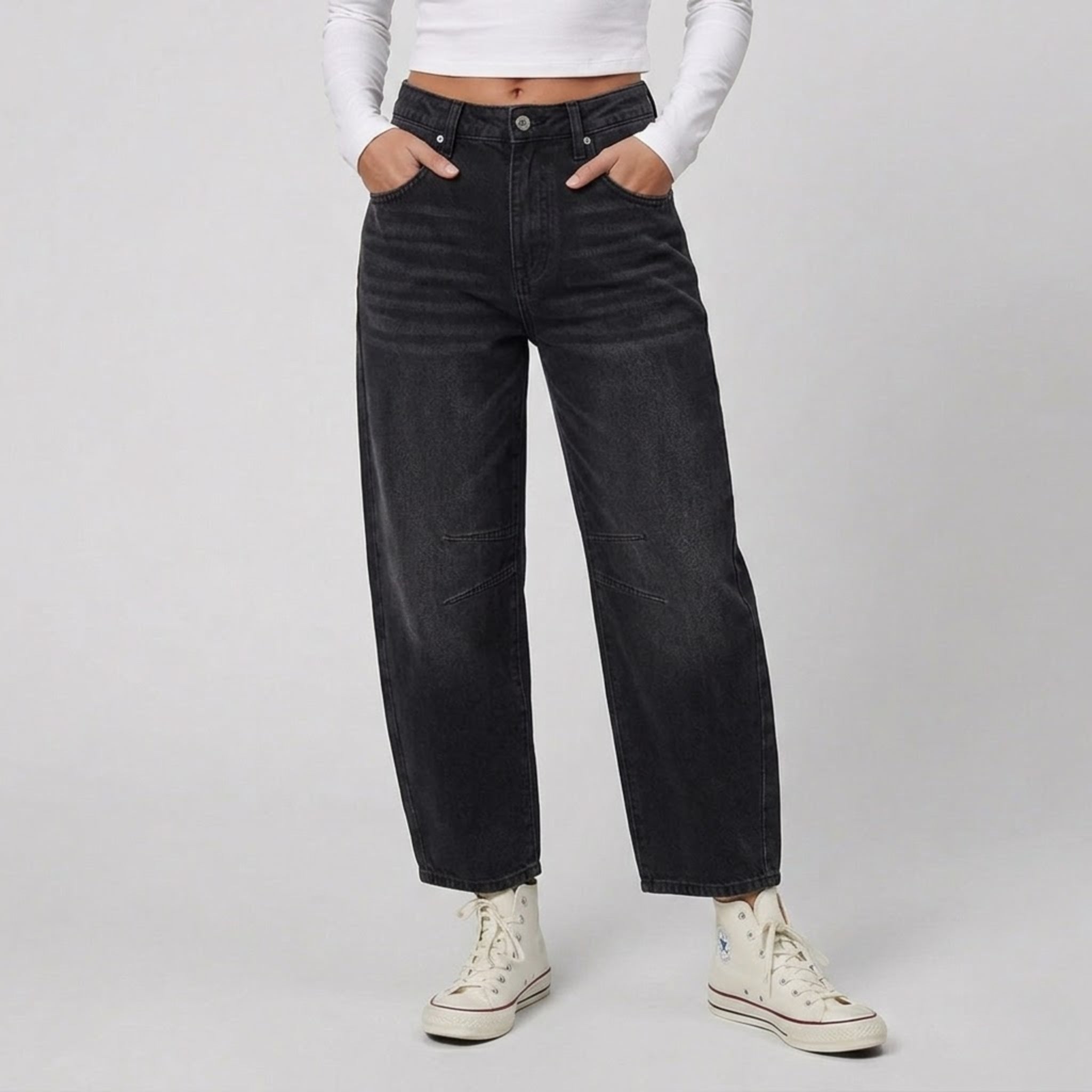Women’s High-Waisted Wide Leg Jeans | Olamil