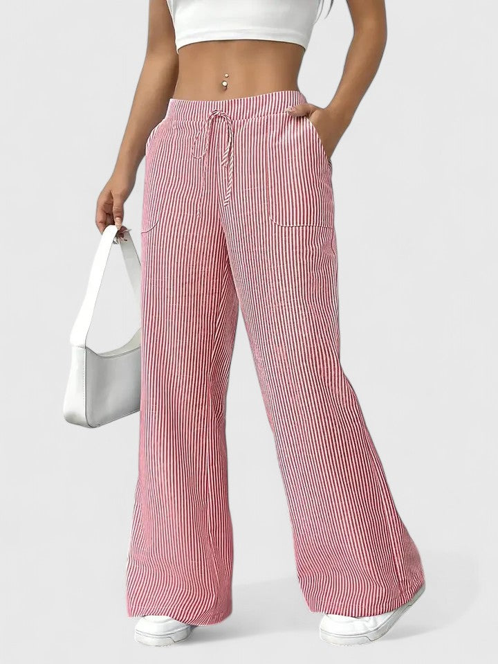 Women’s Elegant Pants with Adjustable Waist