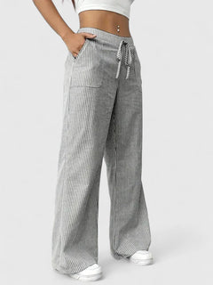 Women’s Elegant Pants with Adjustable Waist