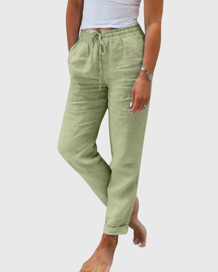 Margaret | Women’s Elegant Pants with Elastic Waistband