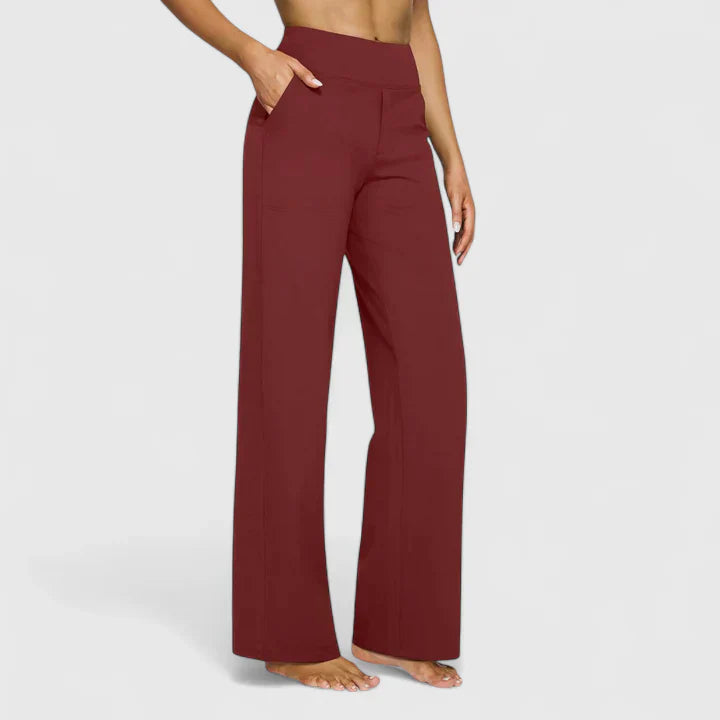 Women’s Exquisite Pants with Elastic Waistband