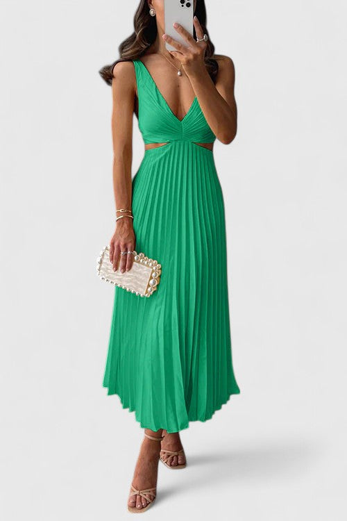 Karen | Women’s Elegant Sleeveless Dress with Figure-Flattering Fit