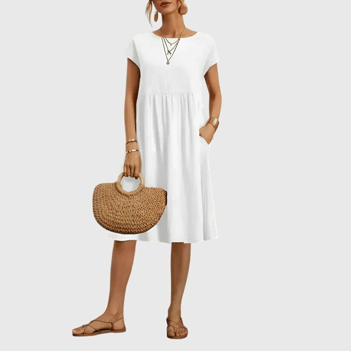 Women’s Elegant Spring Dress - Flowing Fit