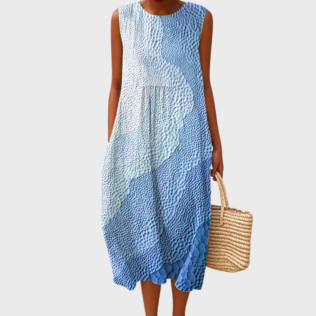 Women’s Comfortable Dress with Knee-Length