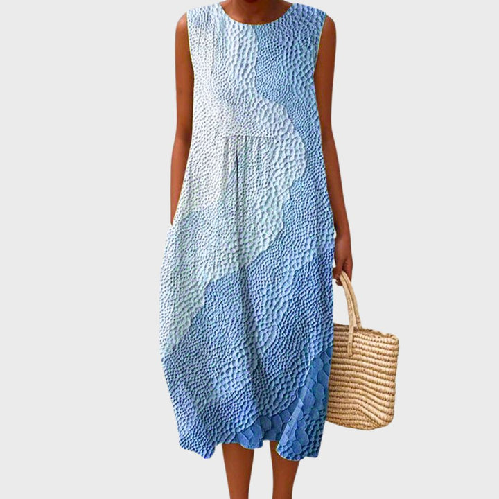 Women’s Comfortable Dress with Knee-Length