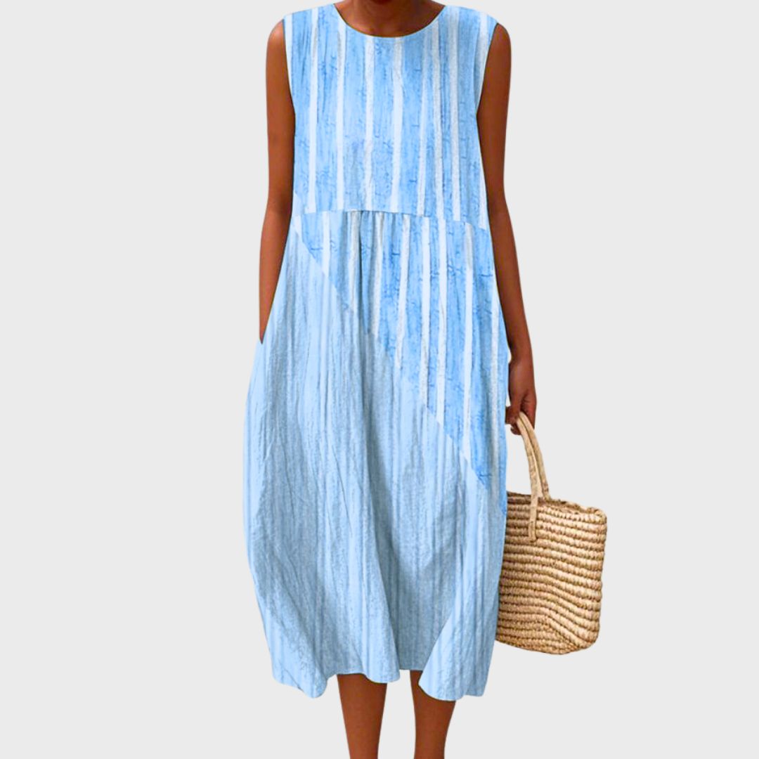 Women’s Comfortable Dress with Knee-Length