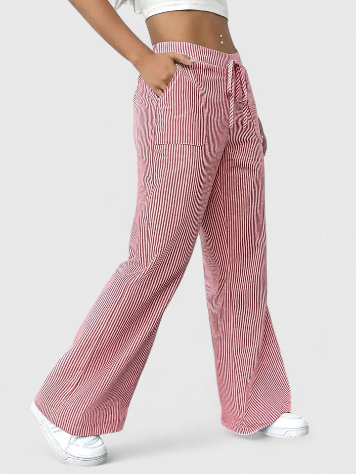 Women’s Elegant Pants with Adjustable Waist