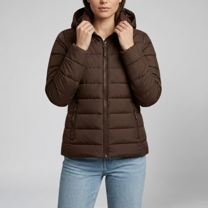 Women’s Lightweight Hooded Puffer Jacket | Olamil