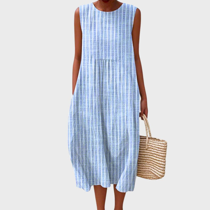 Women’s Comfortable Dress with Knee-Length