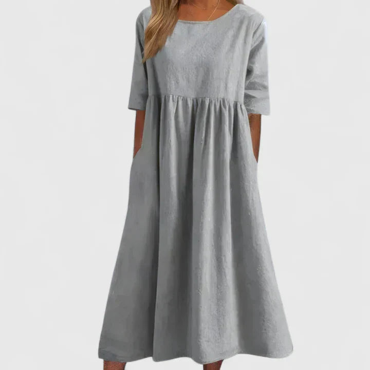 Thalyvia | Women’s Comfortable Dress with A-Line Fit