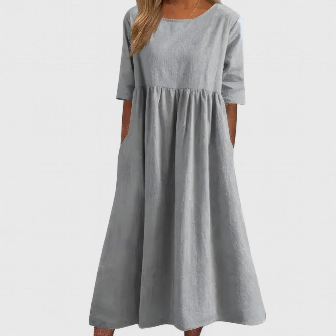 Women’s Elegant Dress with Pockets
