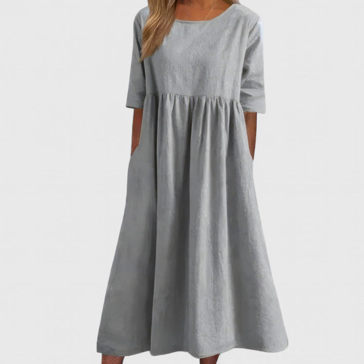 Women’s Elegant Dress with Pockets
