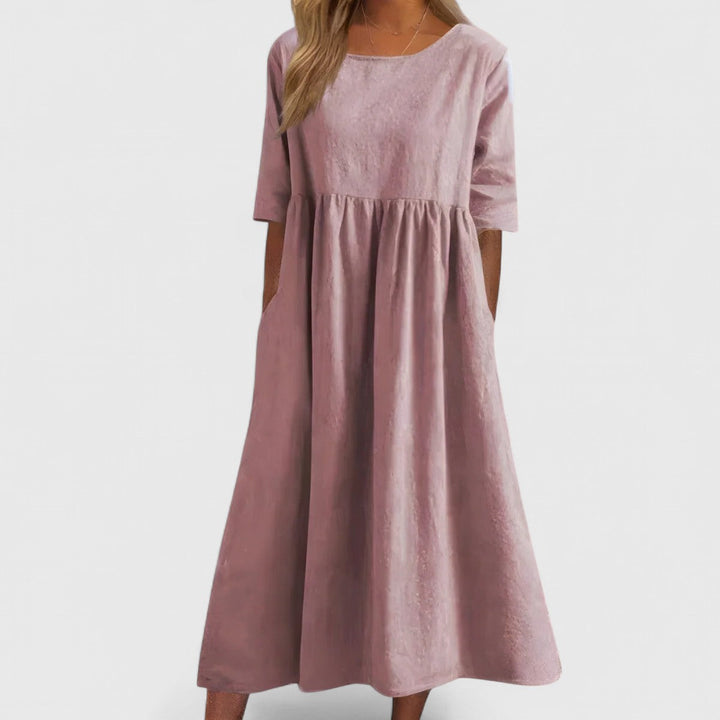Women’s Elegant Dress with Pockets