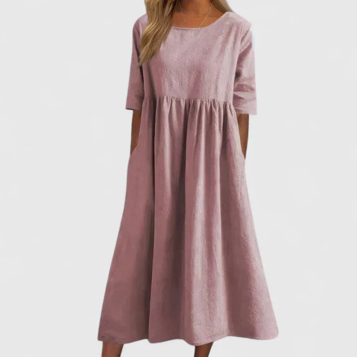 Thalyvia | Women’s Comfortable Dress with A-Line Fit