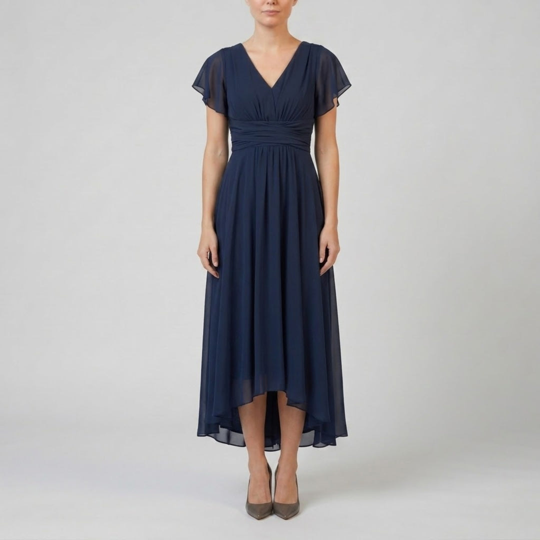 Women’s Chiffon High-Low Evening Dress | Olamil