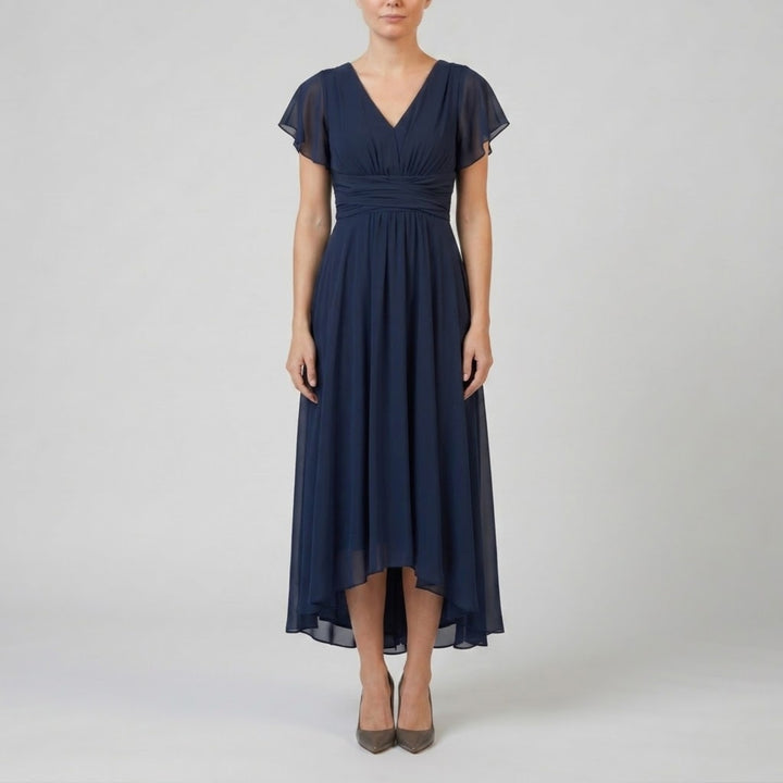Women’s Chiffon High-Low Evening Dress | Olamil