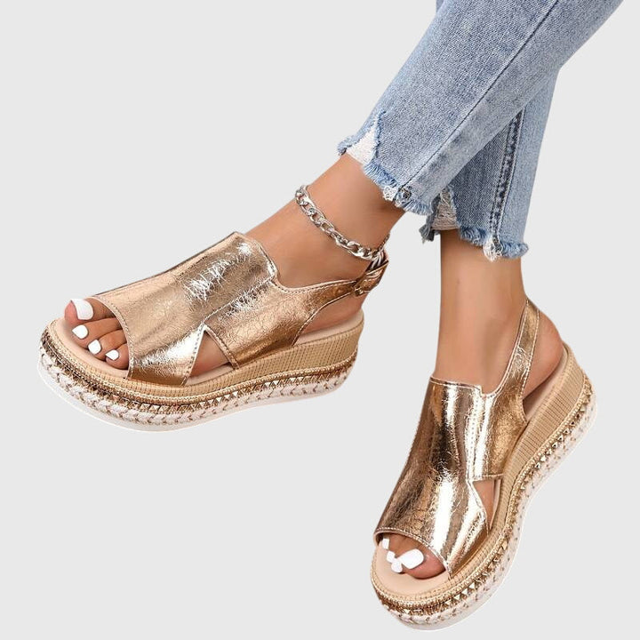 Women’s Orthopedic Sandals with Stability+ Heel