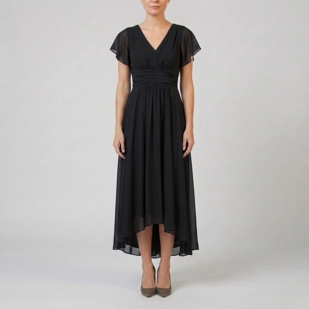 Women’s Chiffon High-Low Evening Dress | Olamil