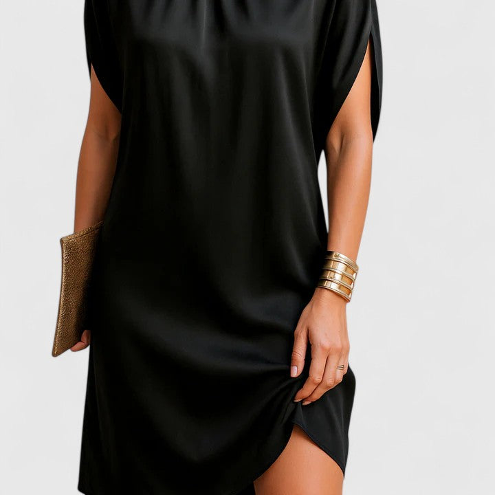 Women’s Elegant Dress with V-Neck