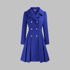 Women’s Double Button Long Sleeve Coat