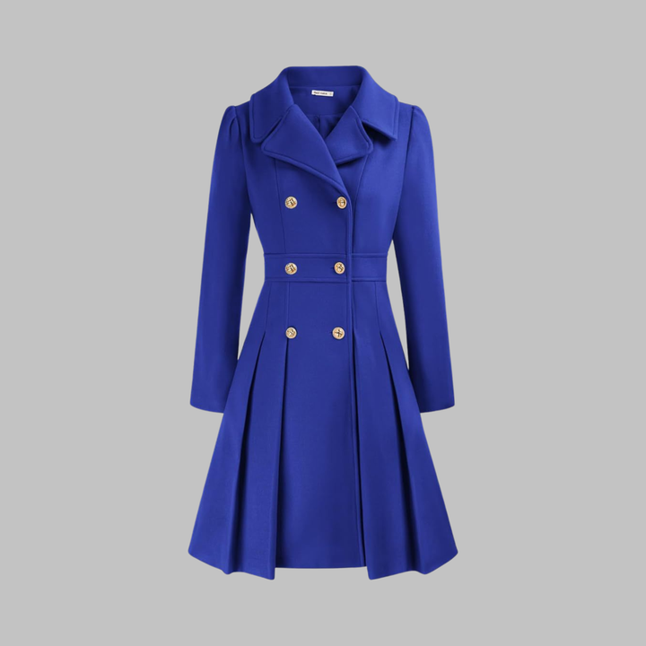 Women’s Double Button Long Sleeve Coat