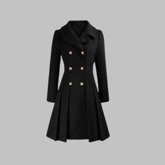 Women’s Double Button Long Sleeve Coat