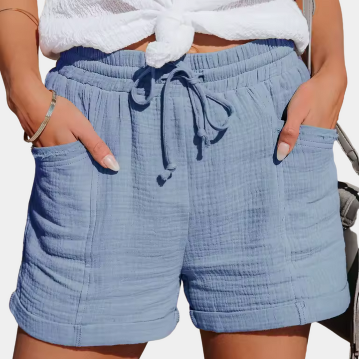 Maya | Women’s Lightweight Shorts with Drawstring