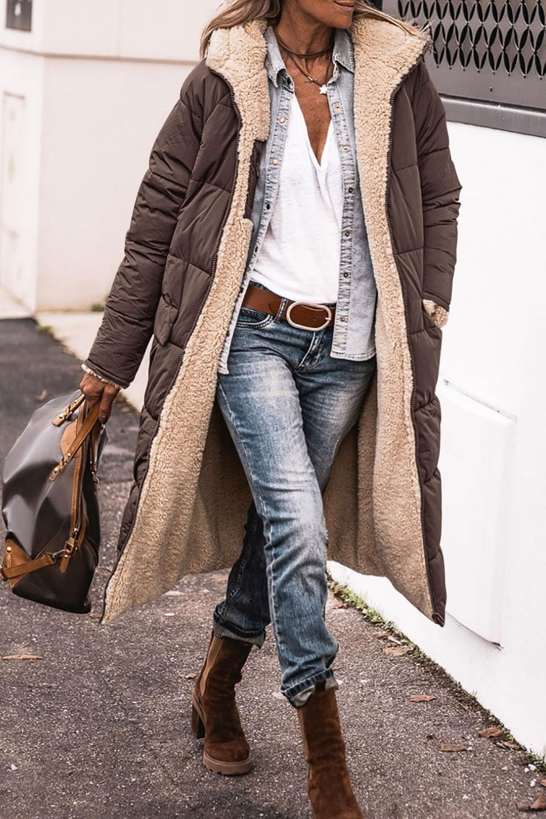 Sasha | Women’s Reversible Coat with Warm Lining