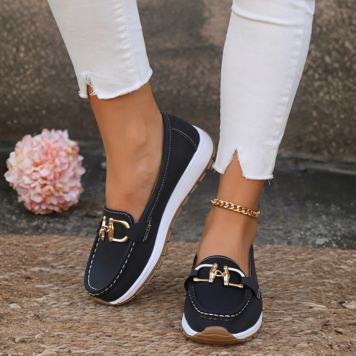 Women’s Slip-On Loafers with Cushioned Insole