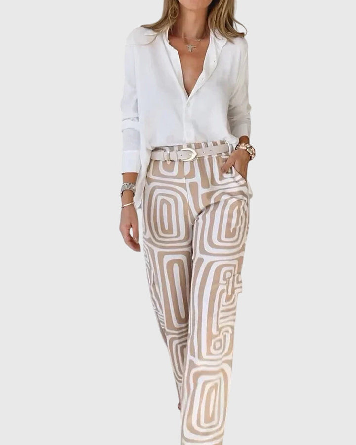 Women’s Stylish Pants with Free Blouse