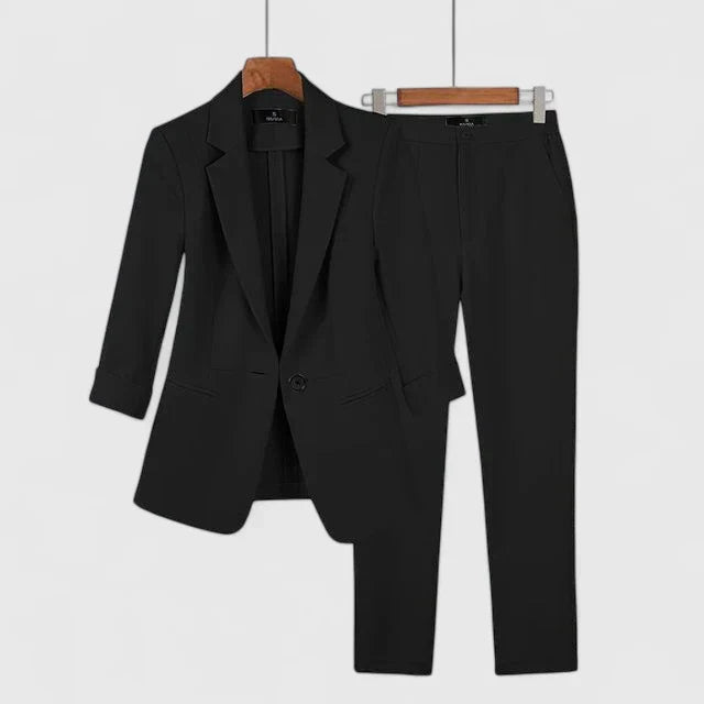 Nyvanna | Women’s Sophisticated Blazer Set with Wrinkle-Resistant