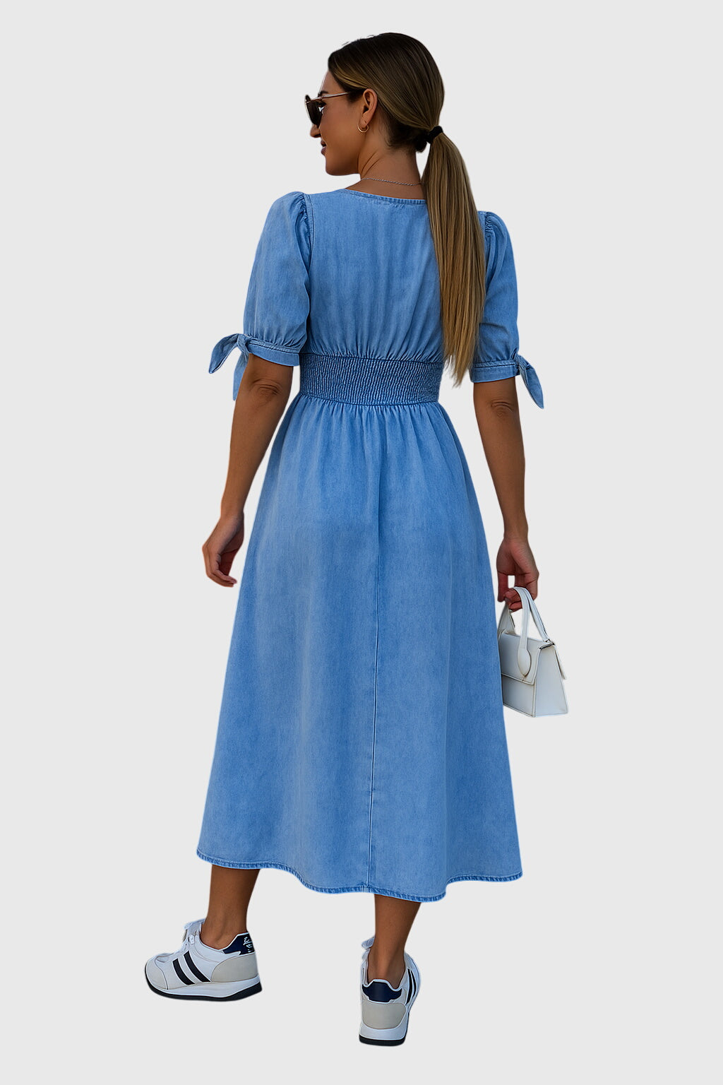 Jacqueline | Women’s Elegant Dress with Button Front