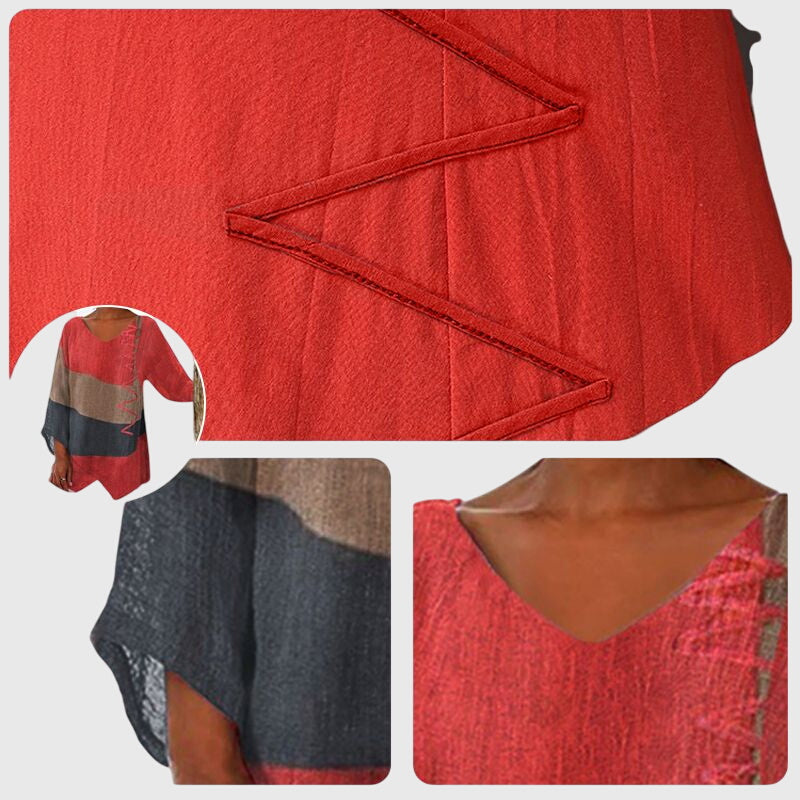 Nena |  Women’s Flattering Top with Unique Print