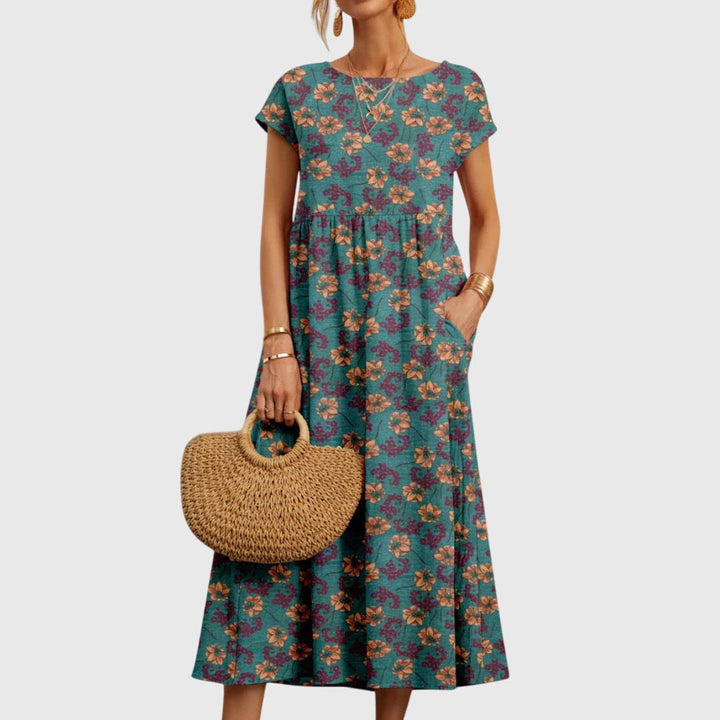 Valencia | Women’s Valencia Dress with Chic Floral Pattern