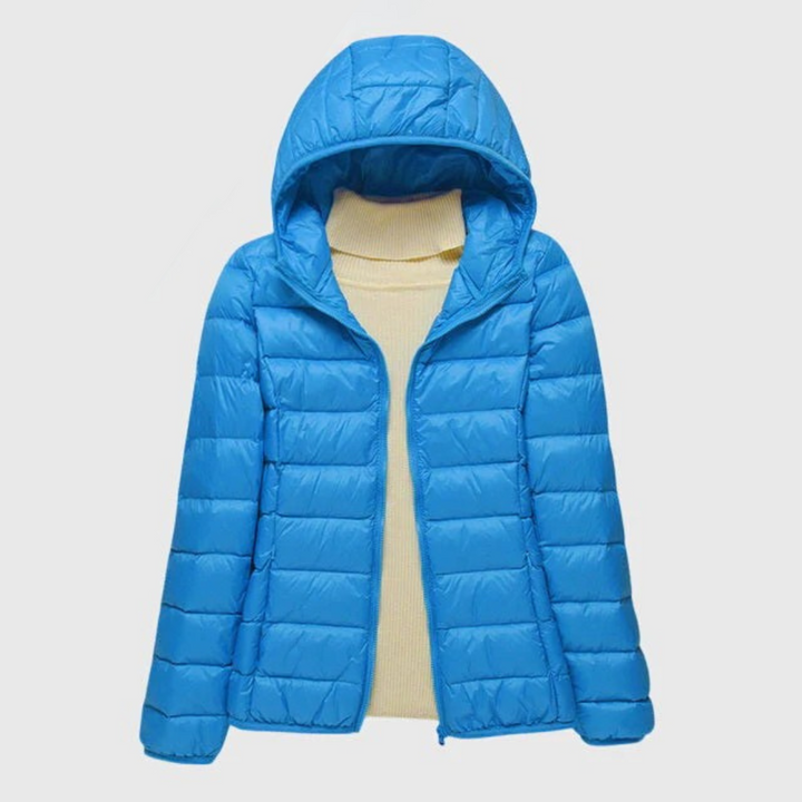 Women’s Ultra-Light Quilted Jacket with Windproof Waterproof